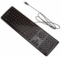 AmazonBasics Wired Keyboard (Black)